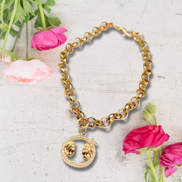 Gemini Zodiac Sign Charm Bracelet - Picture 3 of 6